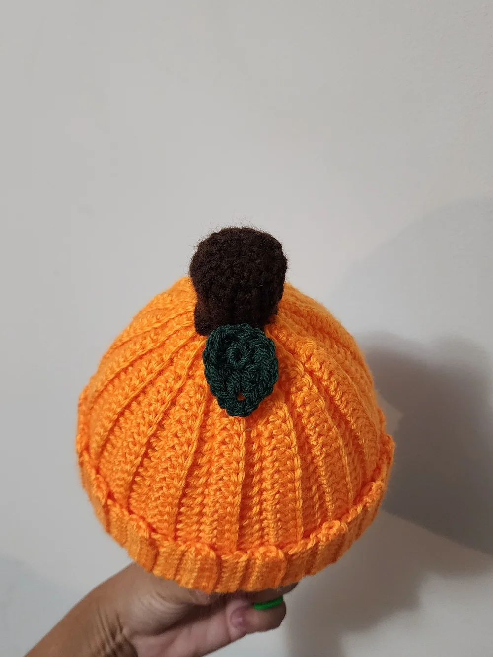 Pumpkin Infant Beanie Hat
